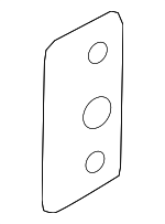1K0831288B - Body: Lower Hinge Spacer for Volkswagen Image