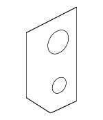 1K0831282B - Body: Upper Hinge Spacer for Volkswagen Image