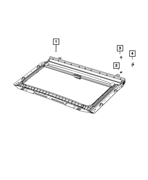 Headliners - Visors - Assist Straps for 2020 Chrysler Voyager #4