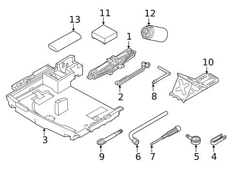 Jack & Components for 2025 Audi A4 allroad #6