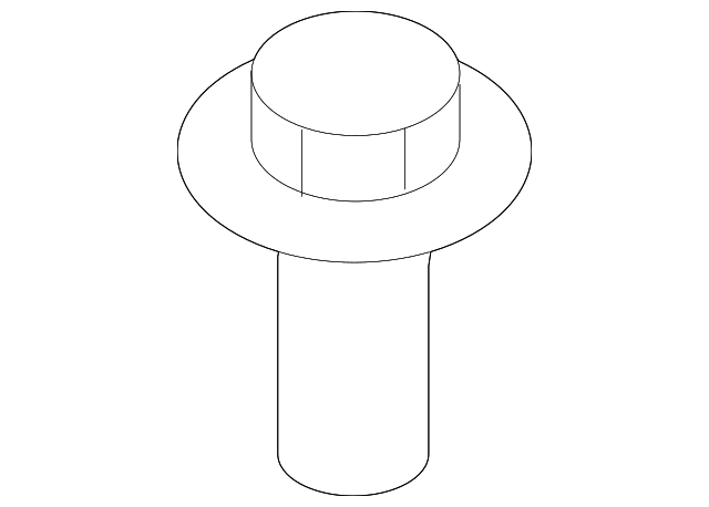 Steering Column Mount Bolt - Porsche (N-102-400-03)