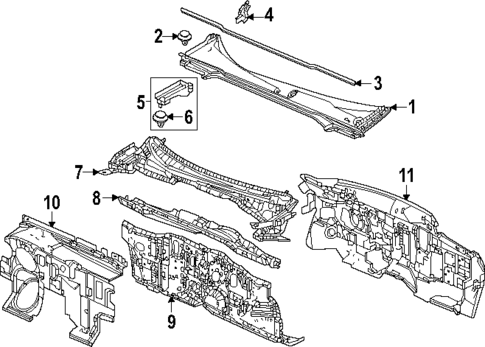 Cowl for 2025 Acura Integra #0