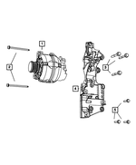 6508316AA - Electrical: Hex Flange Head Screw for Dodge: Caliber Image