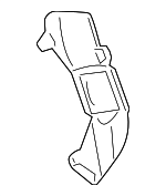 6L2Z19C633B - Body: Rear Duct for Ford: Explorer | Lincoln: Aviator | Mercury: Mountaineer Image