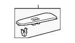 7423106360E0 - Body: Switch Bezel for Toyota Image image