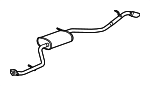 1743047130 - : 2012-2015 Scion iQ - Muffler &amp; Pipe for Scion: iQ Image