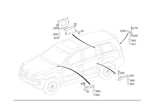 KEYLESS GO&reg; for 2010 Mercedes-Benz GL550 #0