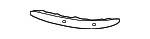 23088509215345 - Body: Molding for Mercedes-Benz Image