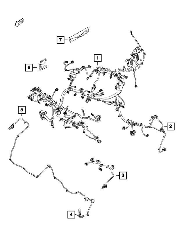 68189386AA - Electrical: Engine Block Heater Cord for Mopar Image image