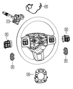 56046417AB - Electrical: Evic Switch for Mopar Image
