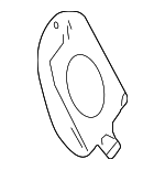 16368F0010 - Cooling System: Bracket for Toyota Image