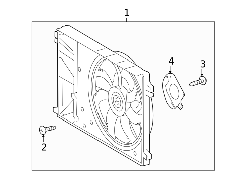 Cooling Fan for 2021 Toyota Avalon #0