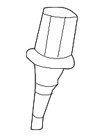 95850553500 - Body: Temp Sensor for Porsche: 718 Boxster, 718 Cayman, 718 Spyder, 911, Boxster, Cayenne, Cayman, Panamera Image