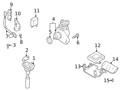 Control Modules for 2003 Suzuki Vitara #0
