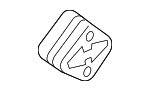 2010-2019 BMW - Rear Muffler Rubber Mount