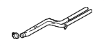 18307649723 - : Front Pipe for BMW: 740i, 740Li, 740Li xDrive, ActiveHybrid 7 Image
