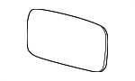 51168119714 - : Mirror Glass for BMW: 318i, 318is, 323i, 323is, 325i, 325is, 328i, 328is, 525i, 530i, 535i, 540i, M5 Image