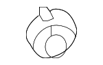 2238207500 - Body: Front Dr Speaker for Mercedes-Benz Image