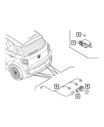68385339AA - : Parking Assist Module for Fiat: 500L Image