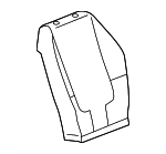 15800956 - Body: Seat Back Cover for Chevrolet: Malibu Image