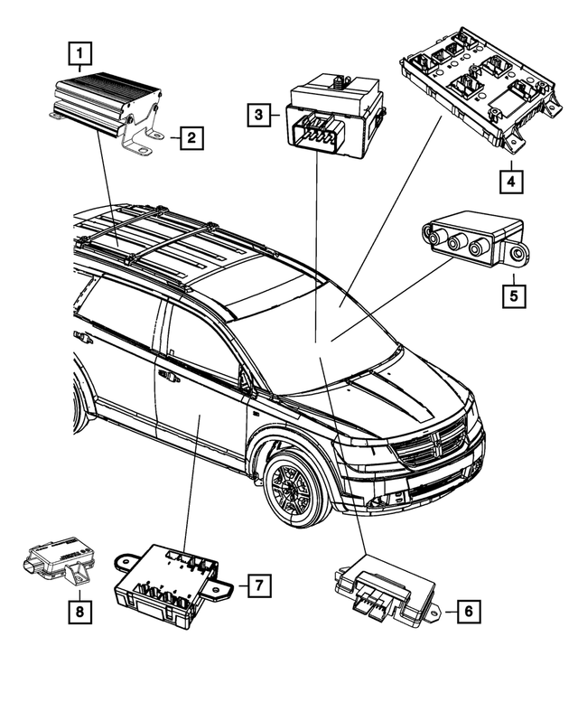 68080605AB - Electrical: Power Inverter Module for Mopar Image image