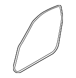 63571CA010 - Body: Body Weather-strip for Subaru Image