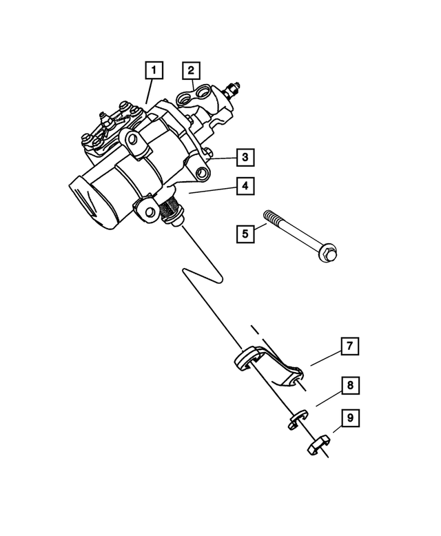 5086848AA - Steering: Steering Gear Cover Seal for Mopar Image