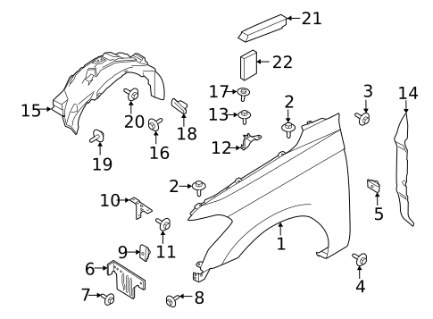 Fender & Components for 2022 Ford Expedition #0