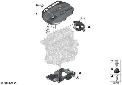 Engine Acoustics for 2025 BMW X7 40iX #0