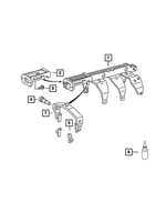 68001748AA - G56; 6-Speed; Manual Transmission: Shift Rail Guide Plate for Dodge: Ram 1500, Ram 2500, Ram 3500 | Ram: 2500, 3500 Image