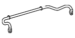 99734370108 - Suspension: Stabilizer Bar for Porsche: 911, Boxster, Cayman Image