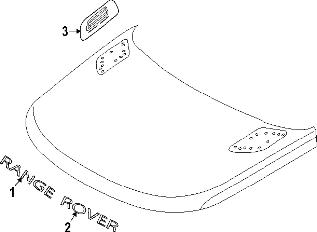 LR169082 - : Vent for Land-Rover Image