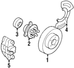 18060235 - Brakes: Rotor for Buick: Riviera | Cadillac: Allante, DeVille, Eldorado, Seville | Oldsmobile: Toronado Image