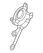 KMV68842YA - Body: Seat Hinge for Mazda Image