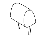 KEWF8824002 - Body: Headrest, Center for Mazda: CX-70, CX-90 Image