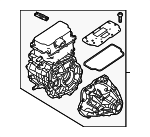 CCM5Z7000A - Electrical: Hybrid Electric Motor And Transmission Assembly for Ford Image
