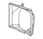 7P6121395 - Belts &amp; Cooling: Radiator Support Air Duct for Volkswagen Image