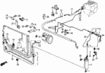934030602508 - Body/Air Conditioning: BOLT-WASHER (6X25) for Honda Image