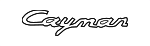 98755923901 - Body: Nameplate for Porsche: Cayman Image