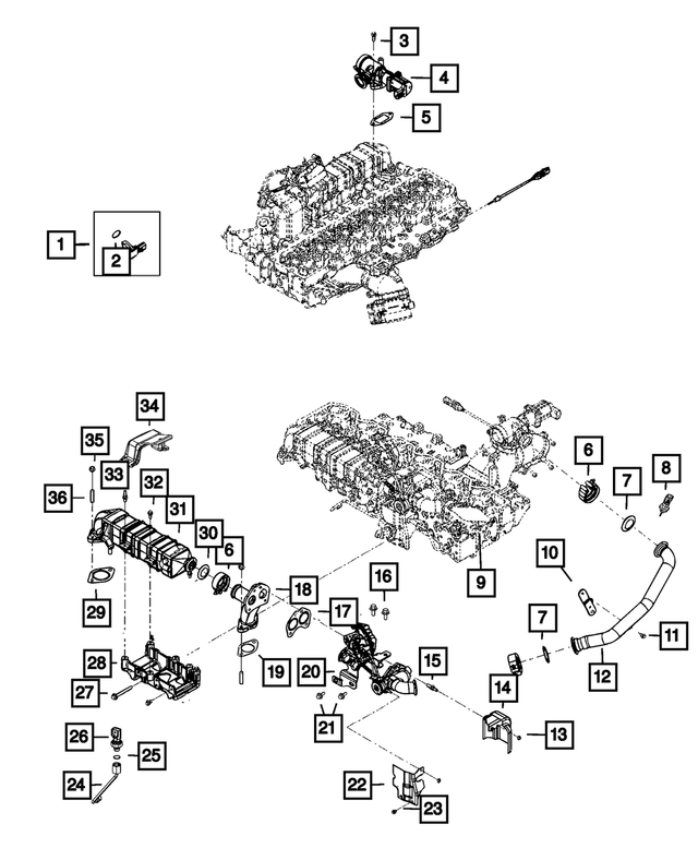 68005212AA - Emission Controls: O Ring for Mopar Image