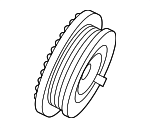 AJ82733 - : Damper Assembly for Jaguar: Vanden Plas, XJ8, XJR, XKR Image