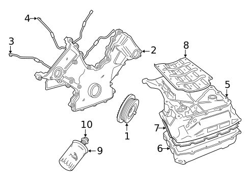 Filters for 2001 Jaguar XJ8 #1