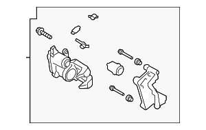 58310K5A00 - : Disc Brake Caliper for Hyundai Image