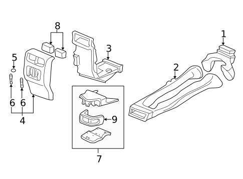 Ducts for 1999 Acura RL #0
