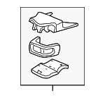 83456SZ3000ZB - Body: Lower Cover for Acura Image