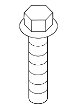 90167TBAA00 - Engine: Trans Mount Bolt for Honda: Accord, Civic, Clarity, CR-V, HR-V, Insight Image
