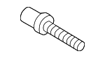 N90886701 - Body: Quarter Glass Rivet for Audi Image