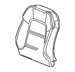 4L0881805A1C3 - Body: Seat Back Cover for Audi Image