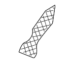 4L0881775D - Body: Seat Back Pad for Audi Image