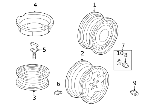 Wheels for 1999 Honda Odyssey #0